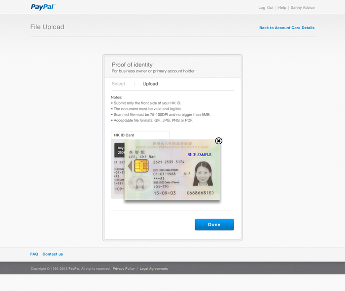 Merchant Onboarding Hong Kong